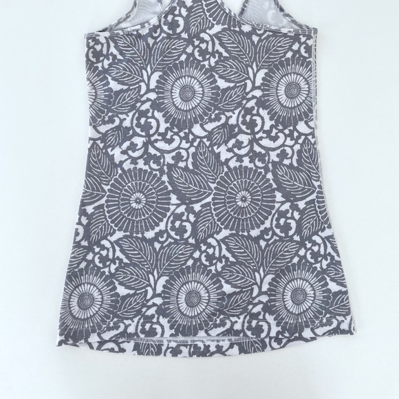 lululemon Cool Racerback Beachy Floral White Fossil - Picture 3 of 3